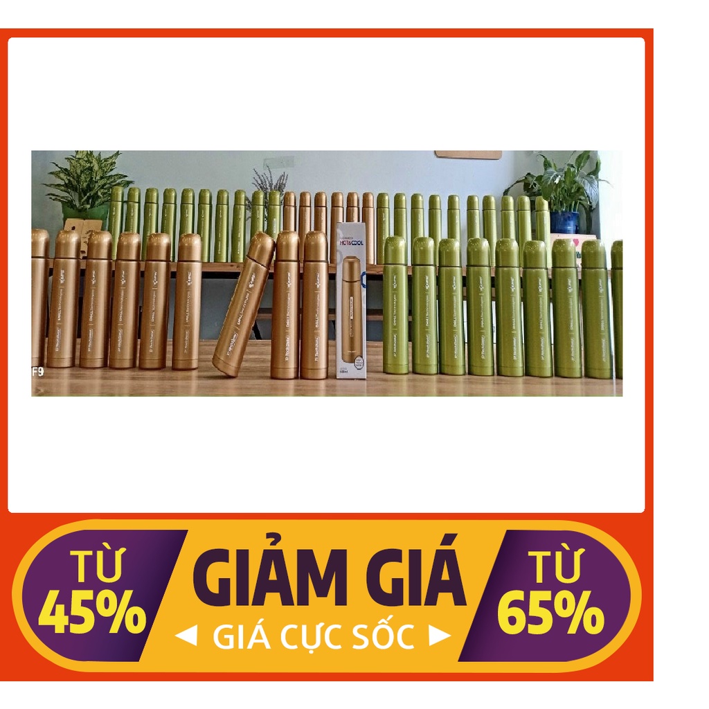 Sales Bình giữ nhiệt lưỡng tính Lock&Lock LHC350B/LHC351B - 500ml Xanh lá/Nâu