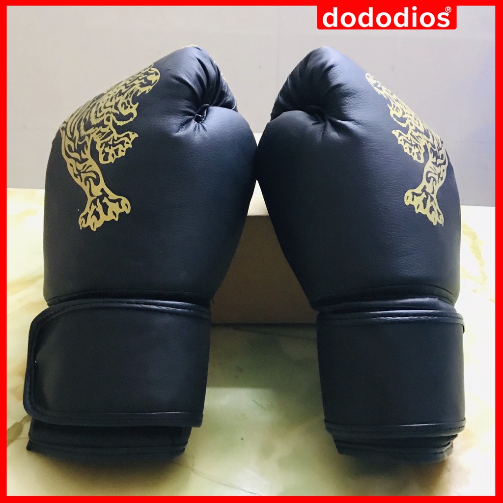 Bộ Đôi Găng Tay Đấm Bốc Tập Boxing MMA Cho Người Lớn Cao Cấp Freesize (10+11) Cho Người Từ 40 – 75Kg Chính Hãng Dododios