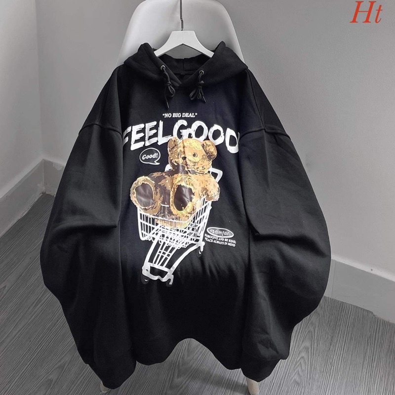 Áo hoodie gấu Feel H2A757