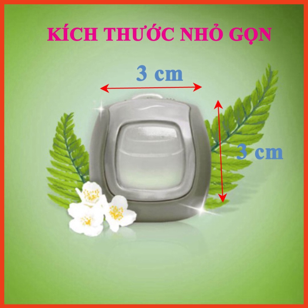 Nước hoa ô tô Ambi Pur - Tinh dầu ô tô kẹp cửa gió xe hơi nhập khẩu Châu Âu hoàn toàn từ thiên nhiên khử mùi hiệu quả