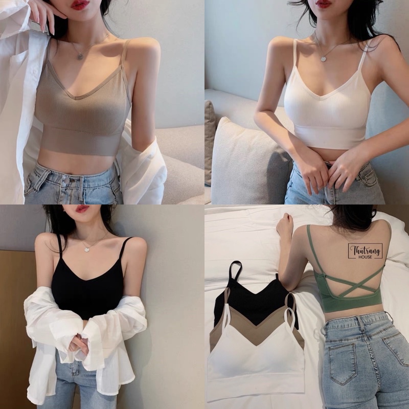 Áo Bra Nữ Tập Gym Yoga Thể Thao Croptop Không Gọng Nâng Ngực Mẫu Mới Siêu Đẹp M12