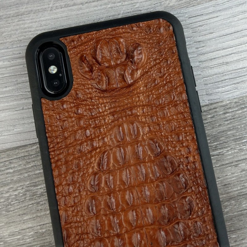 Ốp Lưng cho Iphone XS Max/IPhone X/IPhone XS/IIPhone 11 Pro Max/IPhone 12 Pro Max/IPhone 13 Pro Max Da thật Cá Sấu