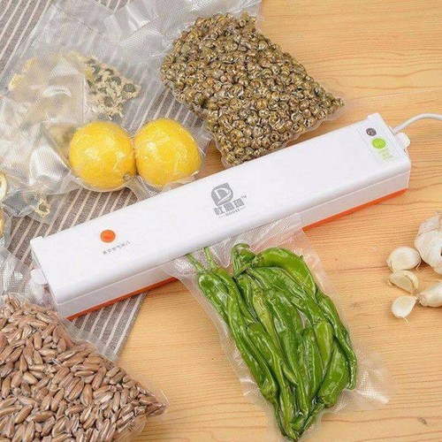 Máy Hút Chân Không Dán Miệng Túi 2 In 1( Tặng Kèm 15 Túi)