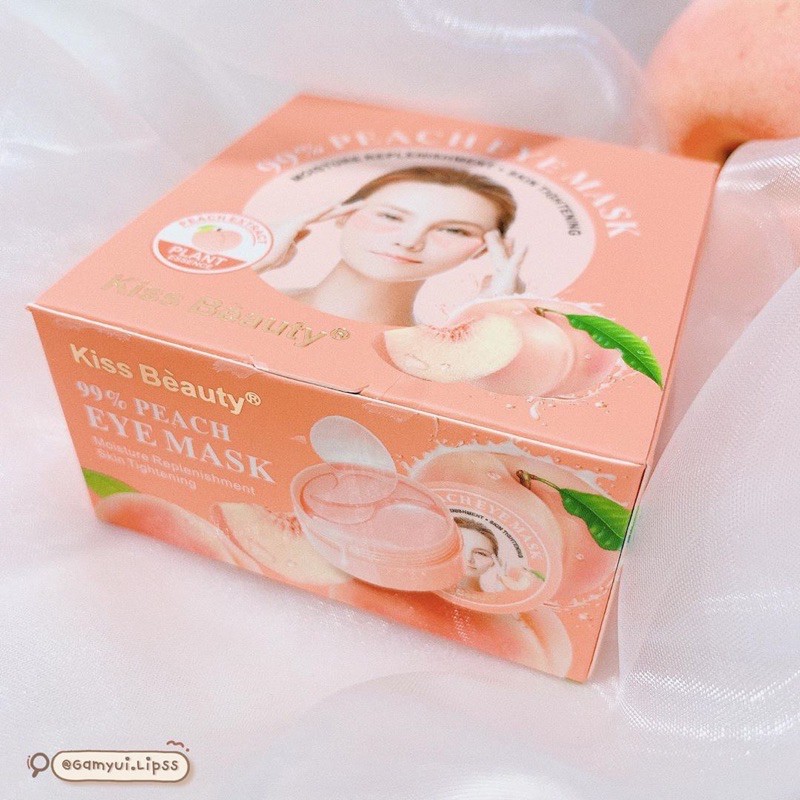 Mặt nạ mắt Kiss beauty 🍑MASK EYE KISS BEAUTY PEACH🍑 | BigBuy360 - bigbuy360.vn