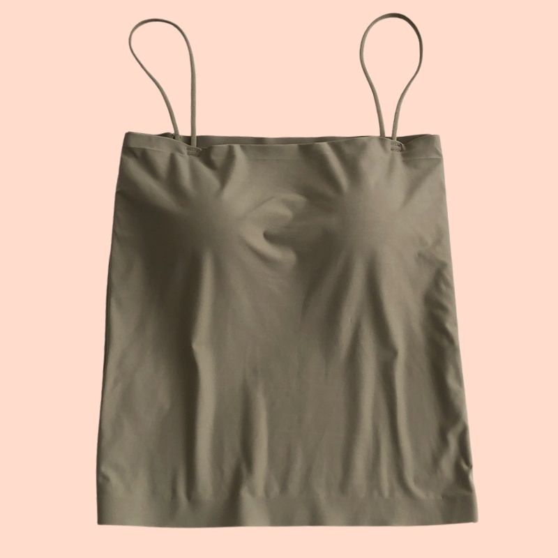 Áo 2 Dây Cotton Dáng Dài Có Mút Ngực SU Official, Áo Lót Nữ Su Mền Mịn Thoáng Mát Mút Mỏng 1806