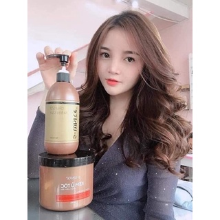[ Mẫu Mới 2023 ]Combo ủ gội nhân sâm đào Swhite (Hạn sử dụng mới 2026)