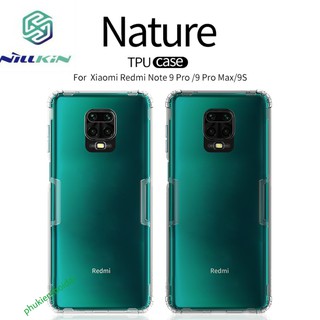 Ốp lưng Nillkin trong suốt Redmi Note 9s / Note 9 Pro chống sốc hạn chế ố ôm khít máy chất đẹp 1