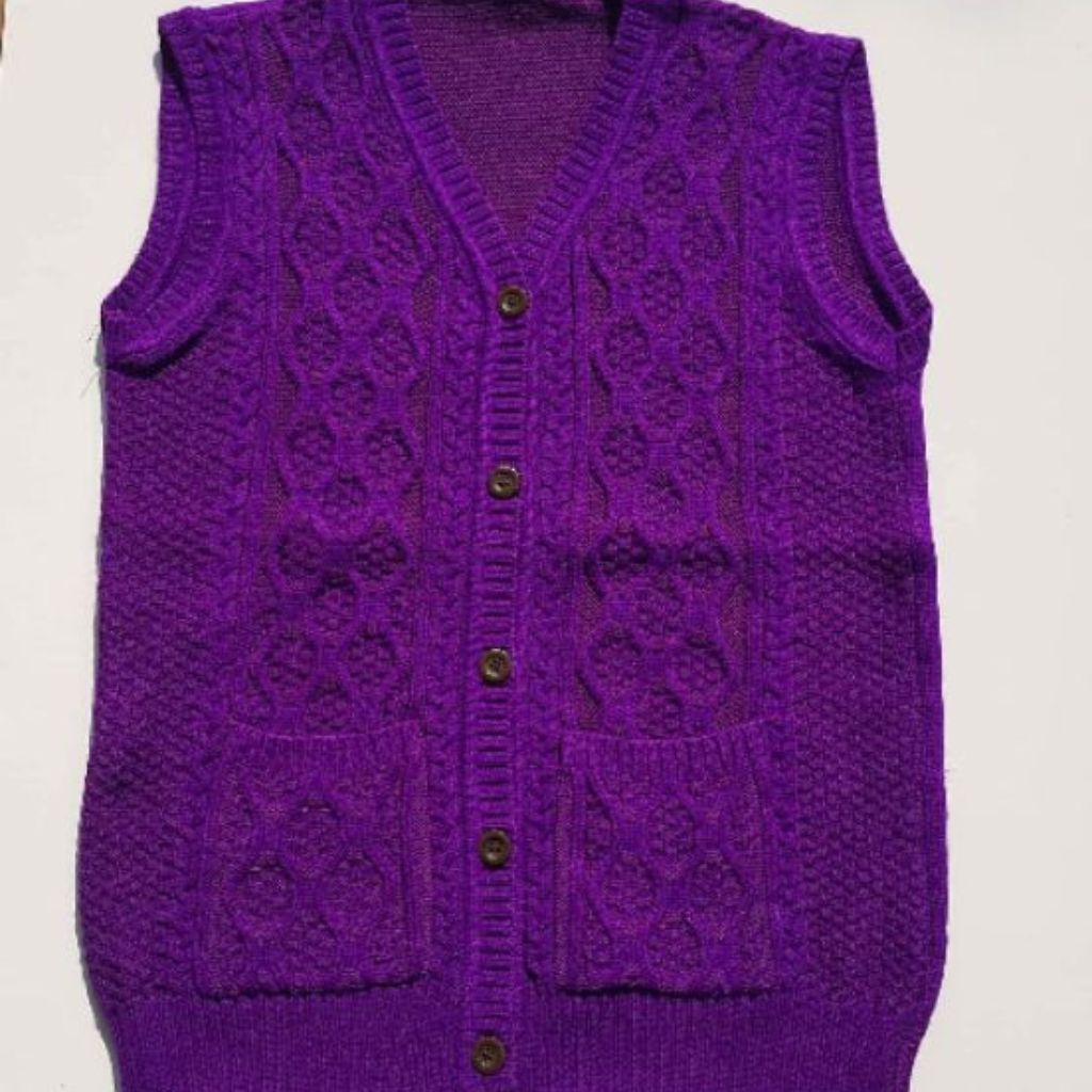 Áo Gile len Cho Các bà Các Mẹ U60 Trở Len