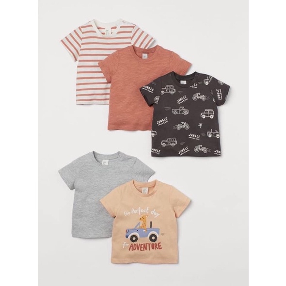 Livestream - Set cotton HM ngắn tay size 4m-4y