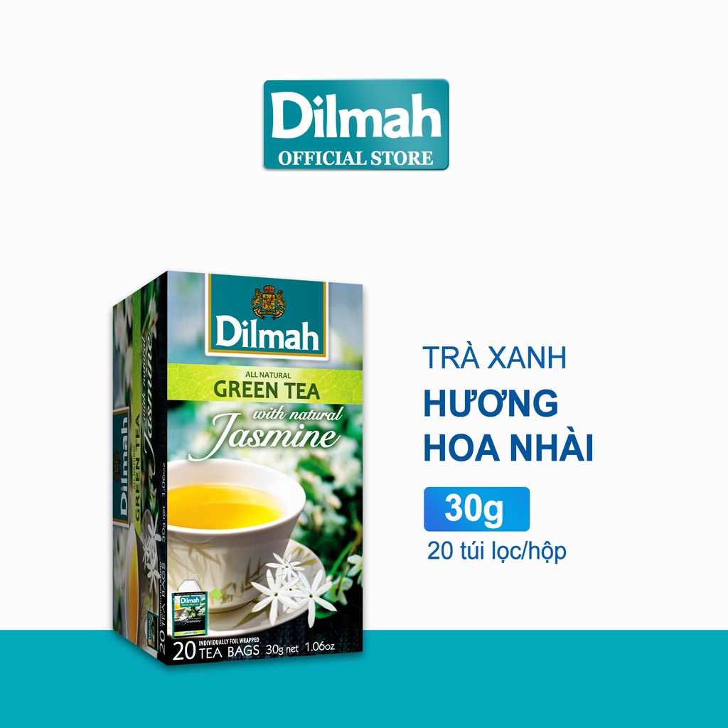 Trà Xanh Dilmah Hương Hoa Nhài 30g