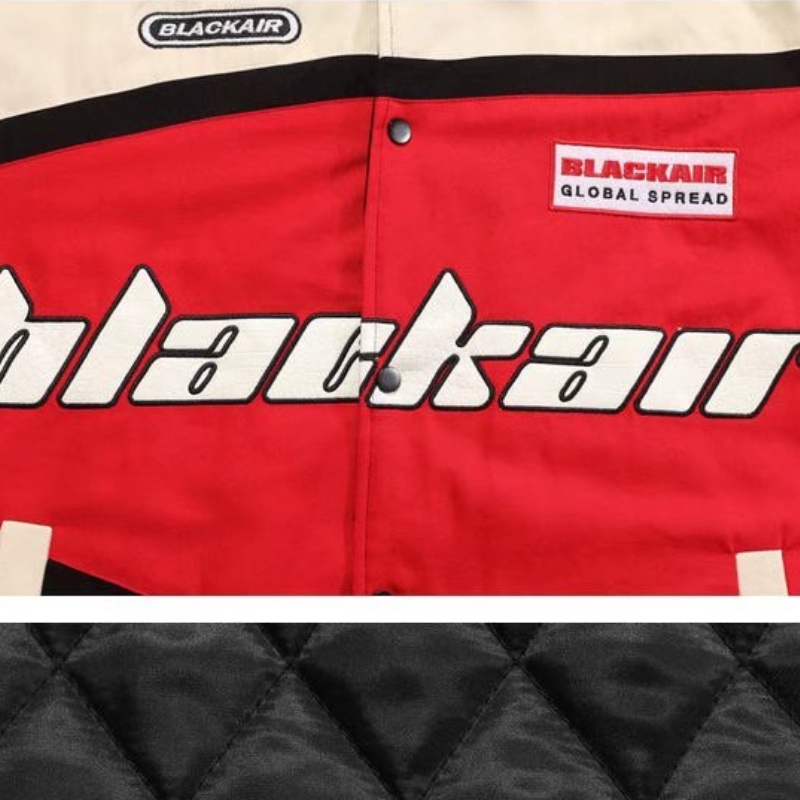 Áo khoác bóng chày cỡ lớn phong cách âu mỹ thời trang cao cấp cho nam