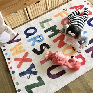 Thảm Lót Sàn Hình Chữ Cái Ngộ Nghĩnh Cho Bé