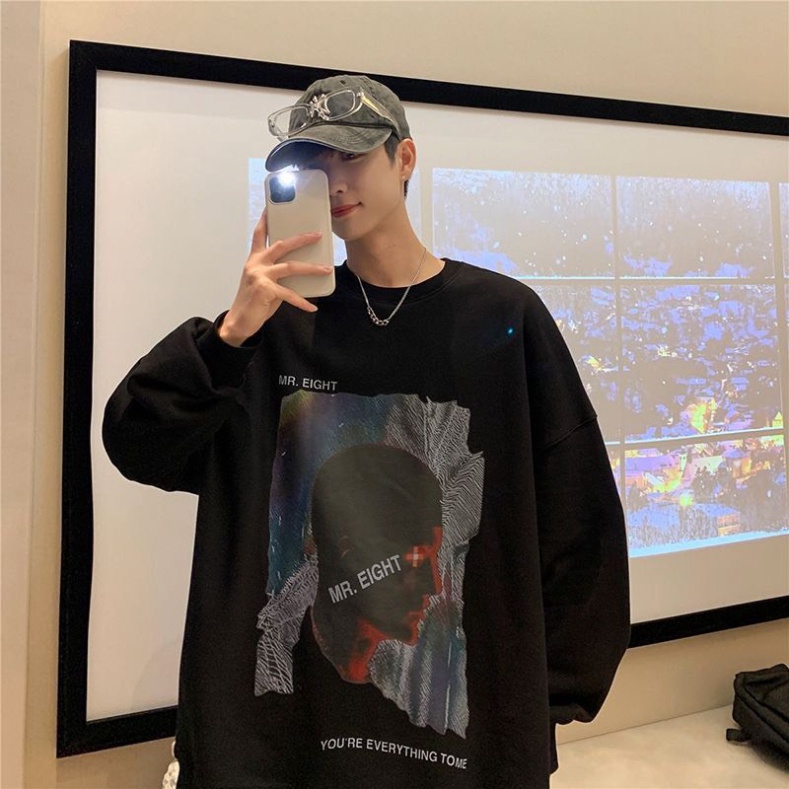 FREESHIP Áo sweater, Áo Nỉ In Hình Mặt Người form Rộng unisex Cho Nam Nữ Cực Chất | BigBuy360 - bigbuy360.vn