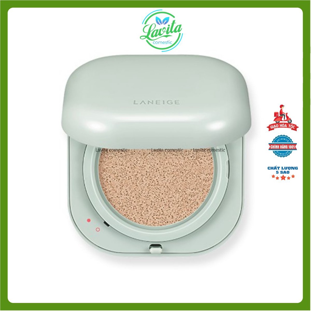 LANEIGE NEO Cushion Matte - Phấn nước Che Phủ Mịn Lì 24H - Bebeauskinshop