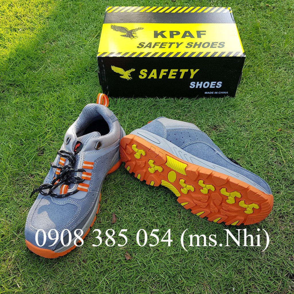 Giày bảo hộ lao động KPAF kiểu dáng thể thao kèm mũi sắt bảo vệ chân tối đa- KP8133