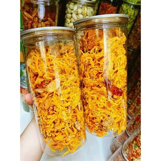 KHÔ GÀ BƠ TỎI LON 300GR[FREE SHIP] TỪ ĐƠN 50K, [Loại Đặc Biệt] Hàng ngon nhà làm