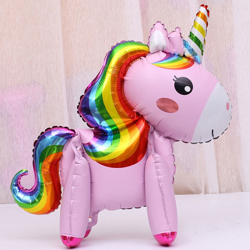 Bong bóng hình ngựa một sừng dễ thương