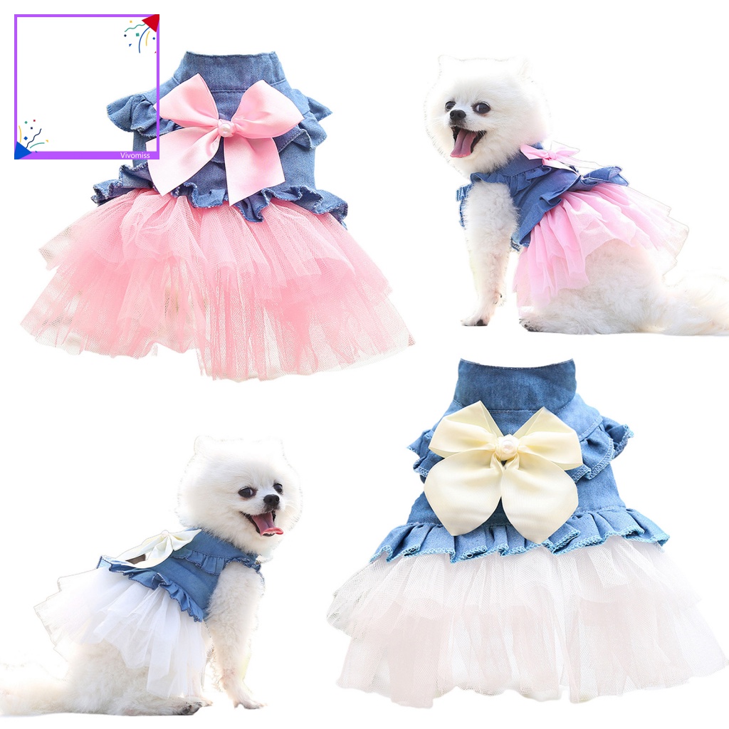 Chân Váy Hóa Trang Công Chúa Nhỏ Có Thể Giặt Rửa Bảo Vệ Da Cho Cún Cưng