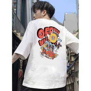 Áo thun/ áo phông  tay lỡ Vans Off The Wall Áo unisex