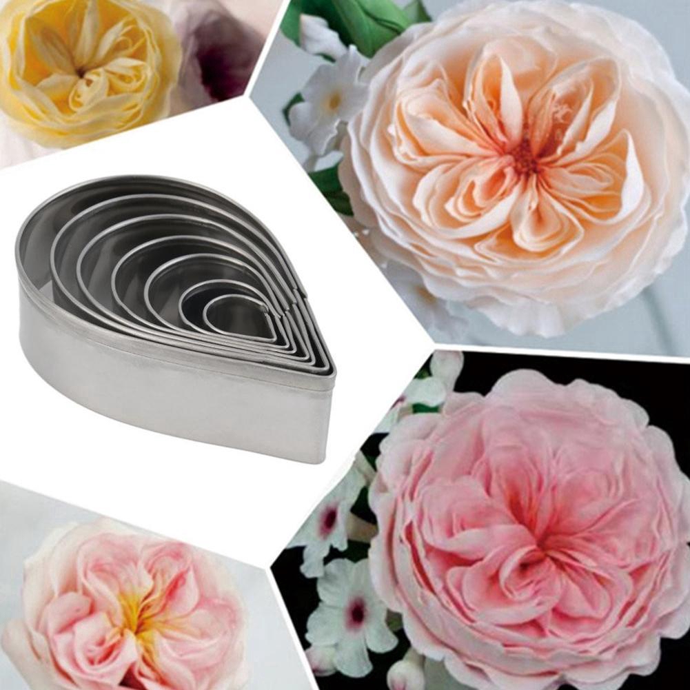 Khuôn Cắt Tạo Hình Cánh Hoa Trang Trí Bánh Stainless steel Sakura flower mold