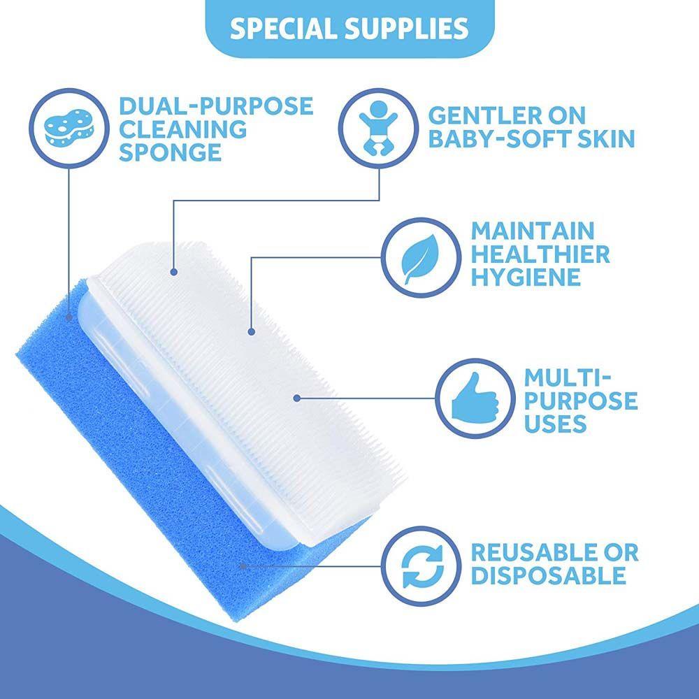 Bàn Chải Tắm Bằng Nhựa Màu Sắc Trơn Cảm Biến CLEOES