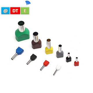 ĐẦU COSE PIN RỖNG ĐÔI CÓ BỌC NHỰA, Giá cho 100 cái/ bịch
