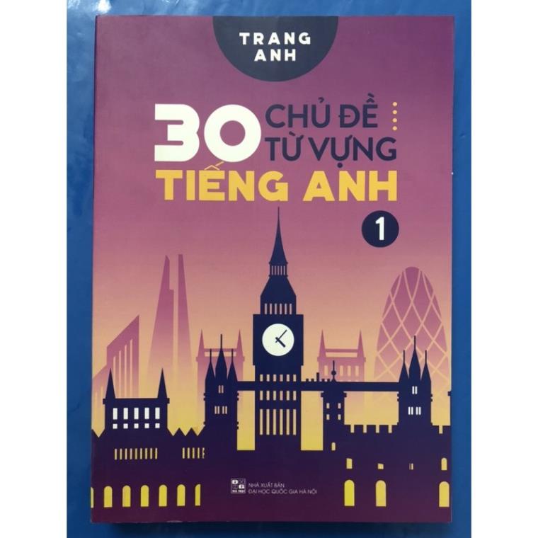 Sách - 30 chủ đề từ vựng Tiếng Anh (Trọn bộ 2 tập) - Huy Hoàng