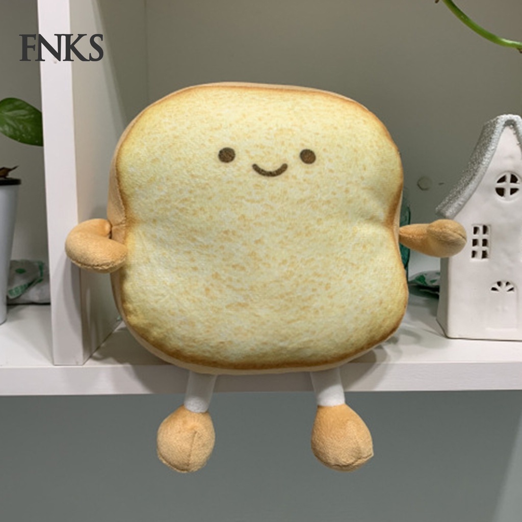 Gối Ôm Hình Lát Bánh Mì Mềm Mại Đáng Yêu