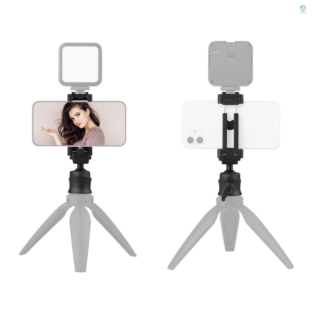 Đầu nối chân máy ảnh Andoer xoay được 360 độ 1/4 Inch chịu tải tối đa 2kg cho máy ảnh/điện thoại di động | BigBuy360 - bigbuy360.vn