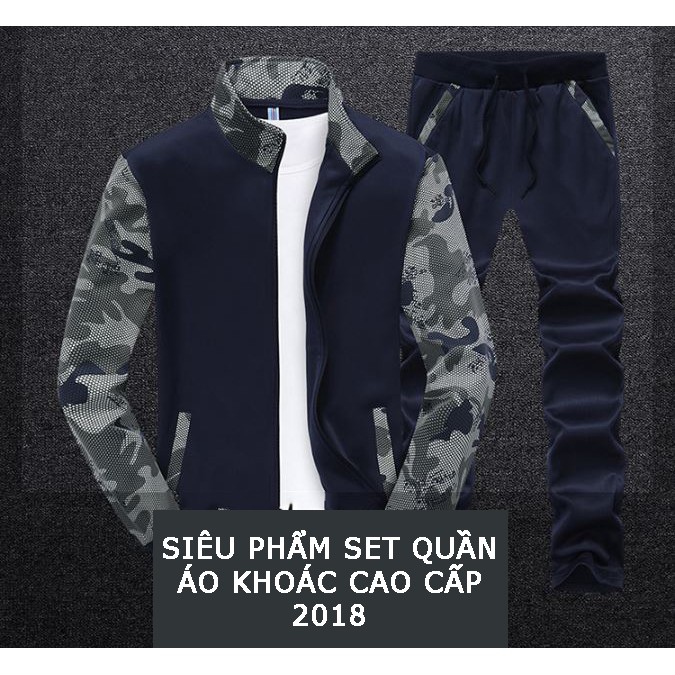 Bộ quần áo nam cao cấp – phong cách trẻ trung Hot 2018