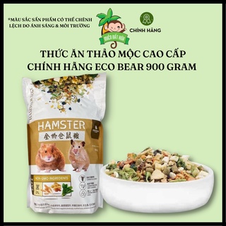 Thức ăn hamster - Thức ăn chính hỗn hợp cao cấp chính hãng Eco Bear dành riêng cho dòng hamster bear 900gram