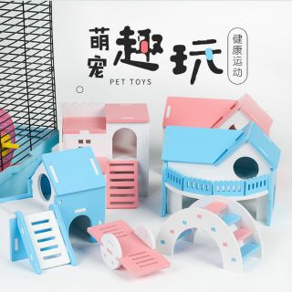 Các mẫu nhà ngủ gổ hiện đại cho hamster