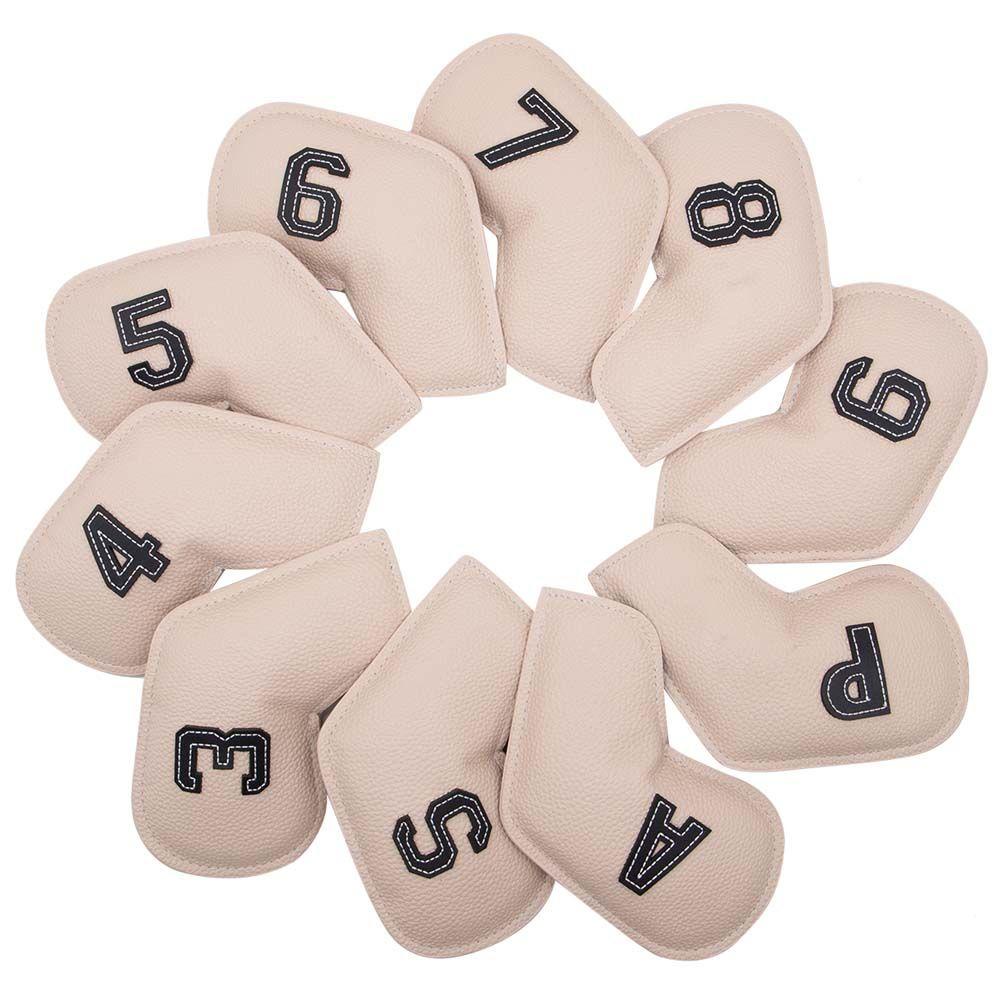 Vỏ Bọc Đầu Gậy Đánh Golf Bằng Sắt Thêu Số Độc Đáo Tiện Dụng