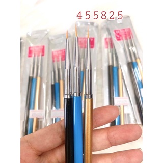 Bộ cọ râu ( cọ nét) 3 cây ba màu 3 size vẽ móng tay chân