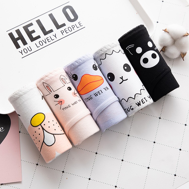 Quần lót nữ cotton giá rẻ cạp cao không đường may thun lạnh dễ thương màu hồng QL46 | BigBuy360 - bigbuy360.vn