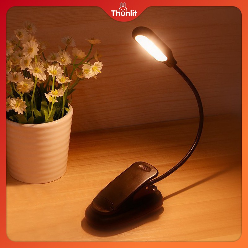 Đèn LED Thunlit 3 màu thay đổi theo nhiệt độ sạc USB tiện dụng