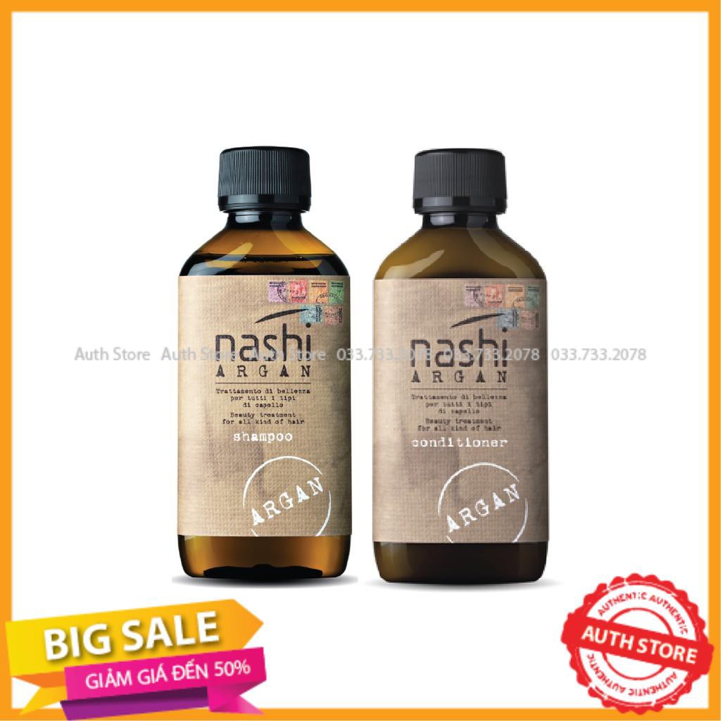 BỘ DẦU GỘI XẢ PHỤC HỒI HƯ TỔN NASHI ARGAN 200ML HTH9542