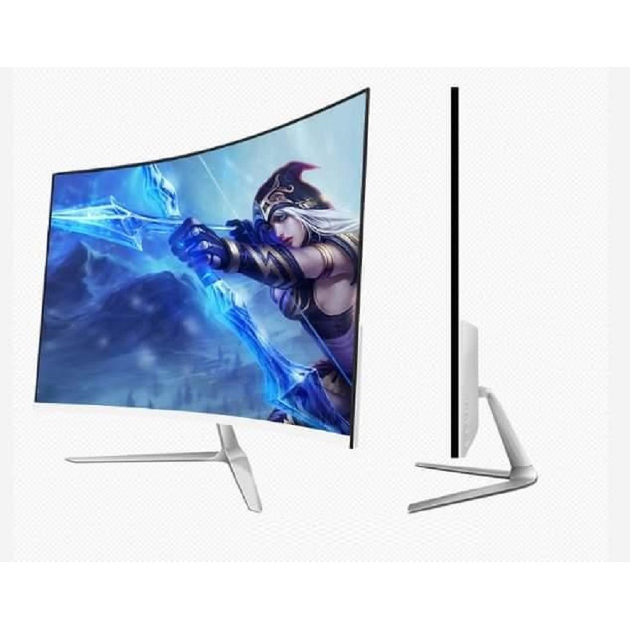 Màn Hình Máy Tính Cong Full Viền 24inch 75Hz Mới HUGON Q24