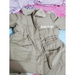 (ORDER) ÁO PHAO CỔ LÔNG RÚT EO KÈM ẢNH THẬT