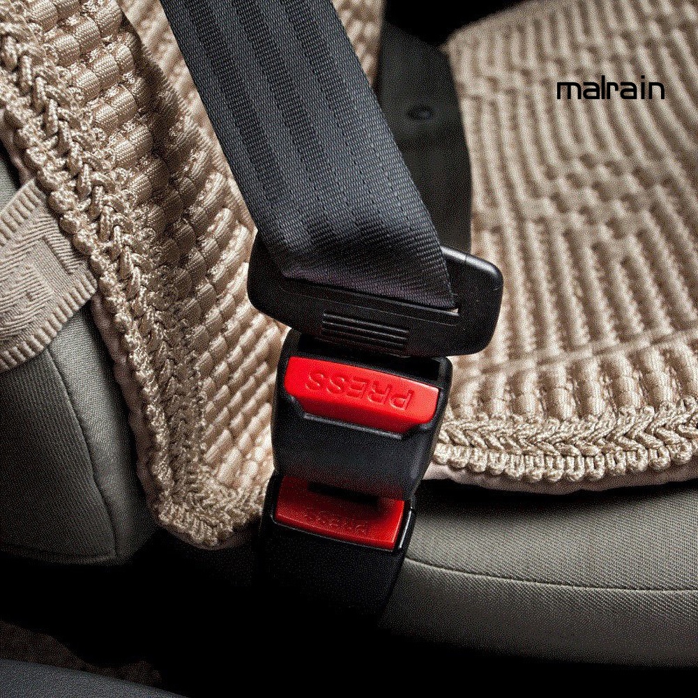 Chốt khóa dây đai an toàn dày dặn dạ quang cho xe ô tô