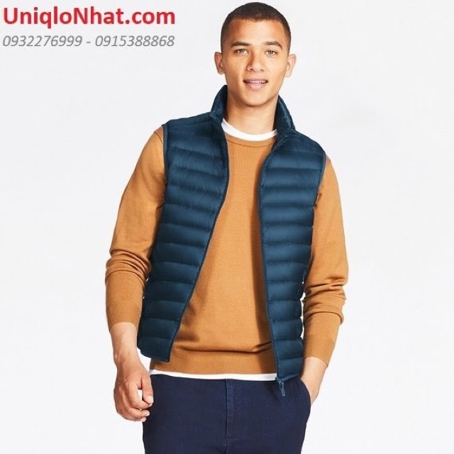 Áo lông vũ gile nam Uniqlo