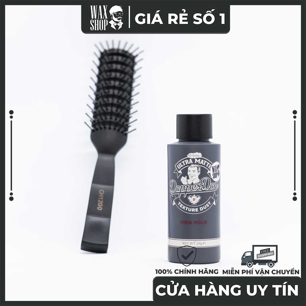 Bột Tạo Phồng Tóc Dapper Dan Texture Dust ⚡ [Chính Hãng] ⚡ Tặng Kèm Pre-Styling Oil và Lược