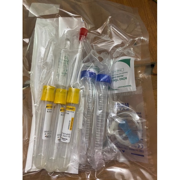 Bộ kít chuẩn y khoa kèm củ lọc