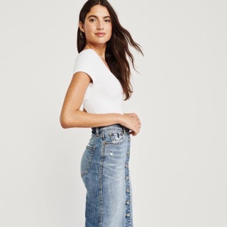 Chân váy Jean Abercrombie( made in Cambosia) xuất xịn cực đẹp