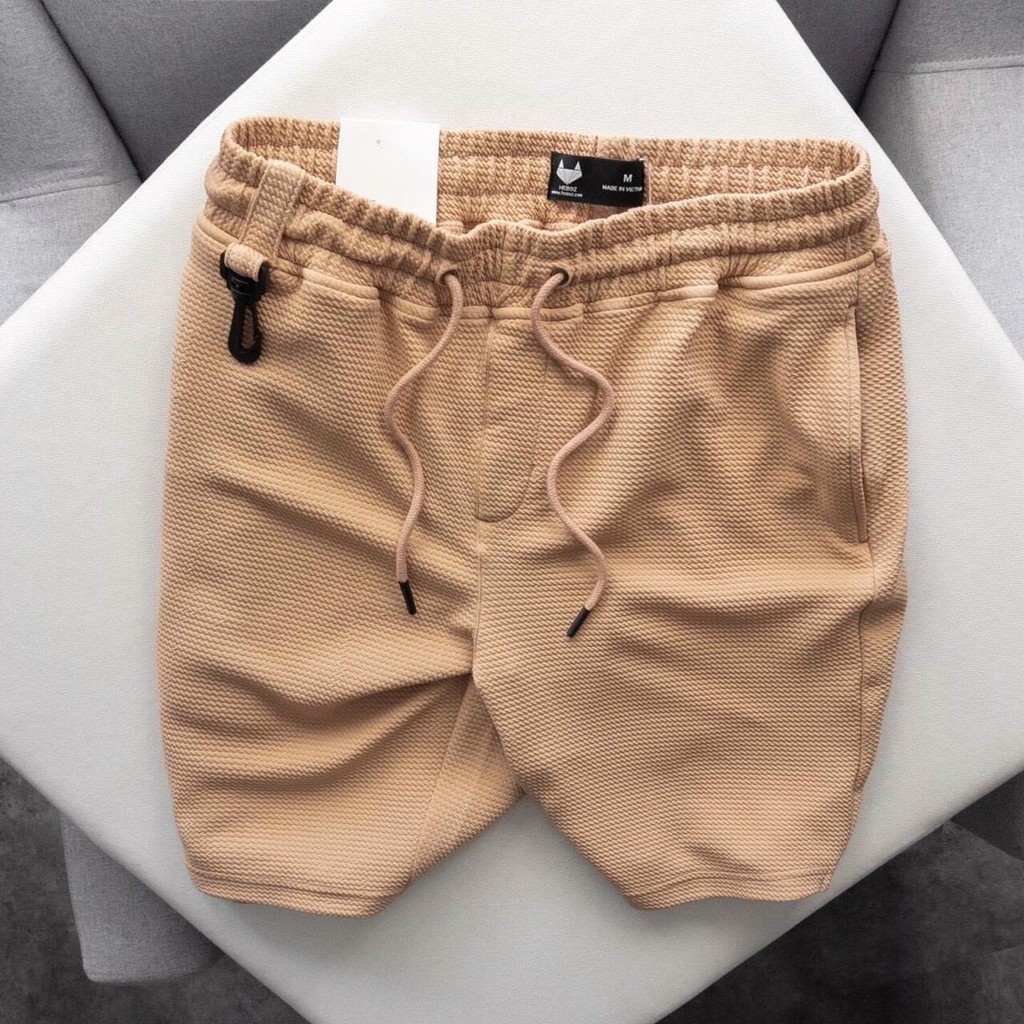 Quần Đùi Nam thể thao, Quần Short Nam vải Cotton XỐP THÁI Nilen cao cấp phong cách hàn quốc QD02 - MS66
