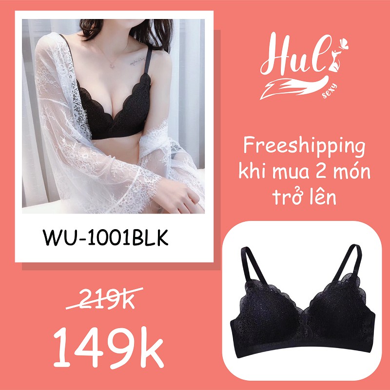 ÁO NGỰC CAO CẤP KHÔNG MÚT, KHÔNG GỌNG WU-1001 || Nhiều màu, full size