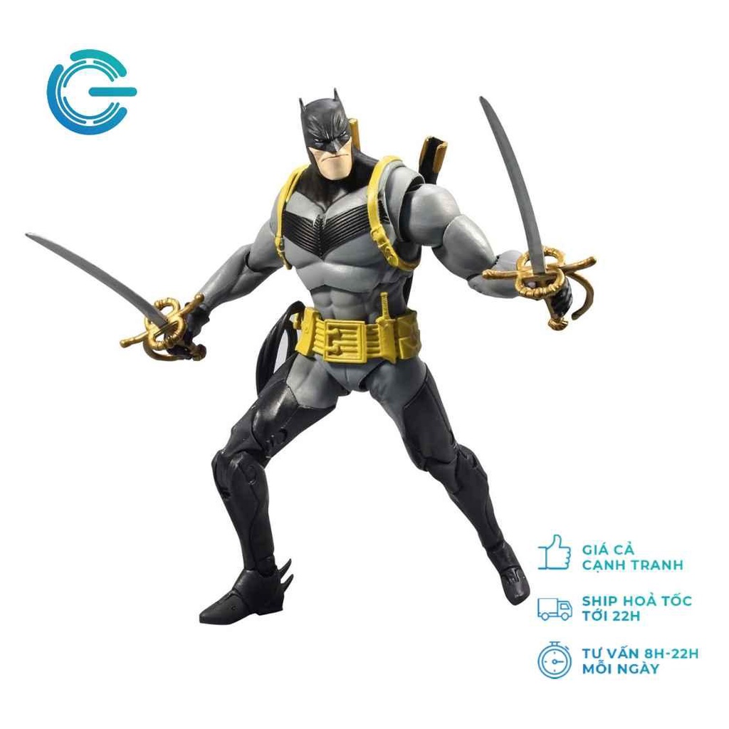 [Mcfarlane]Mô hình batman vs azrael dòng dc multiverse batman curse of the white knight 2 Gamestop.v