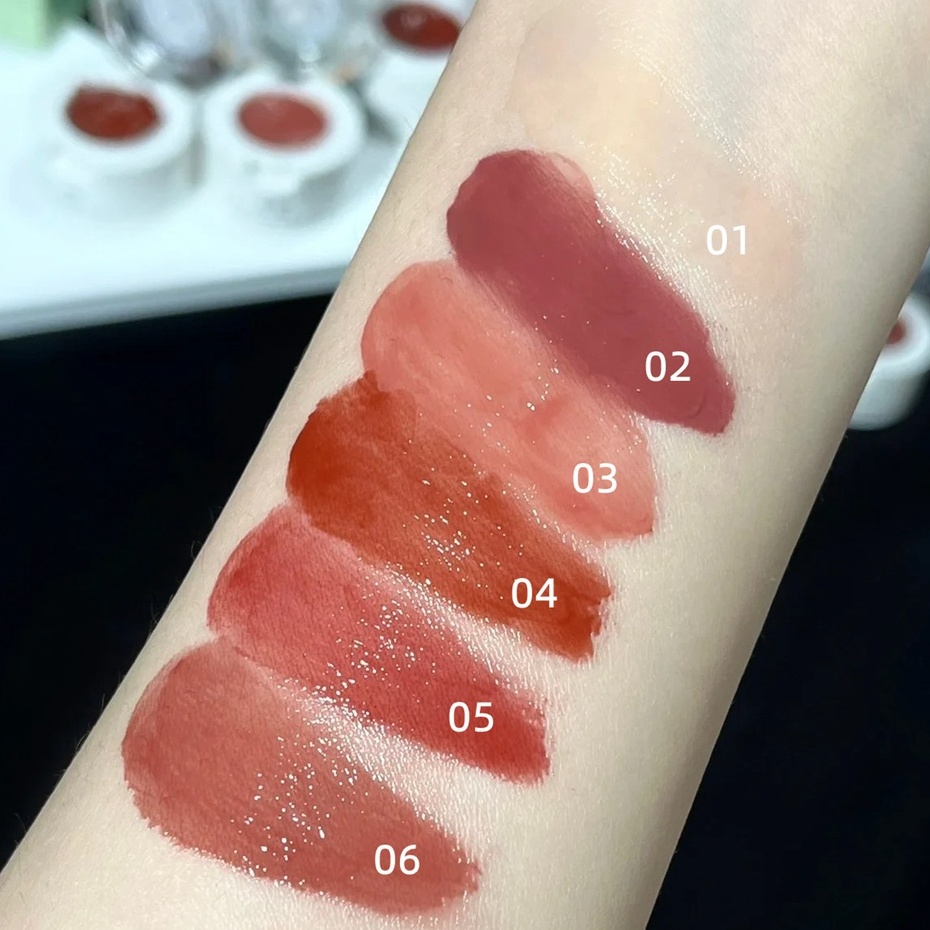 TOORUNE Son Môi Kiêm Mặt Nạ Môi Kiêm Má Hồng 2 Trong 1 Tiện Dụng Chất Lượng Cao