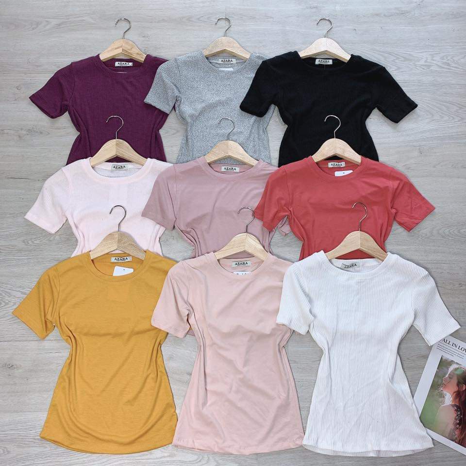 Bảng màu Áo body tay ngắn
