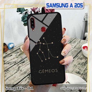 Ốp lưng kính 3D Samsung A20s cung hoàng đạo